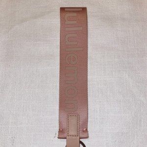 Lululemon Never Lost Keychain